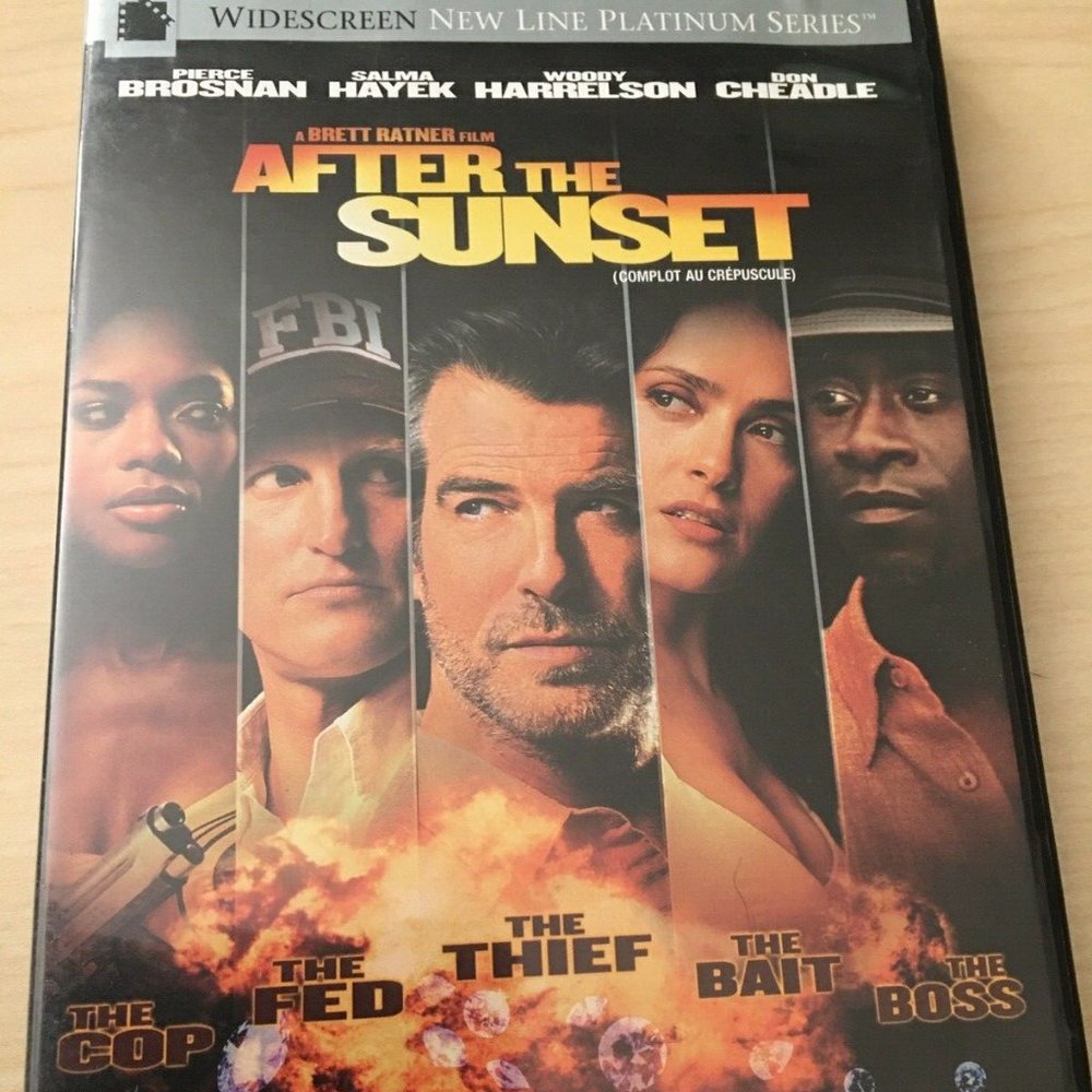 AFTER THE SUNSET - DVD MOVIE